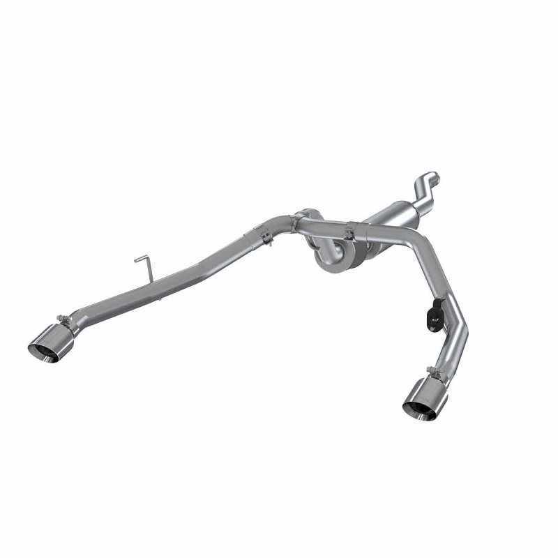 MBRP 2020 Jeep Gladiator 3.6L 2.5in Dual Rear Exit Cat Back Exhaust 304 Secondary image
