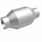MagnaFlow Conv Univ 2.25in Inlet/Outlet Center/Center Round for offroad parts and performance upgrades