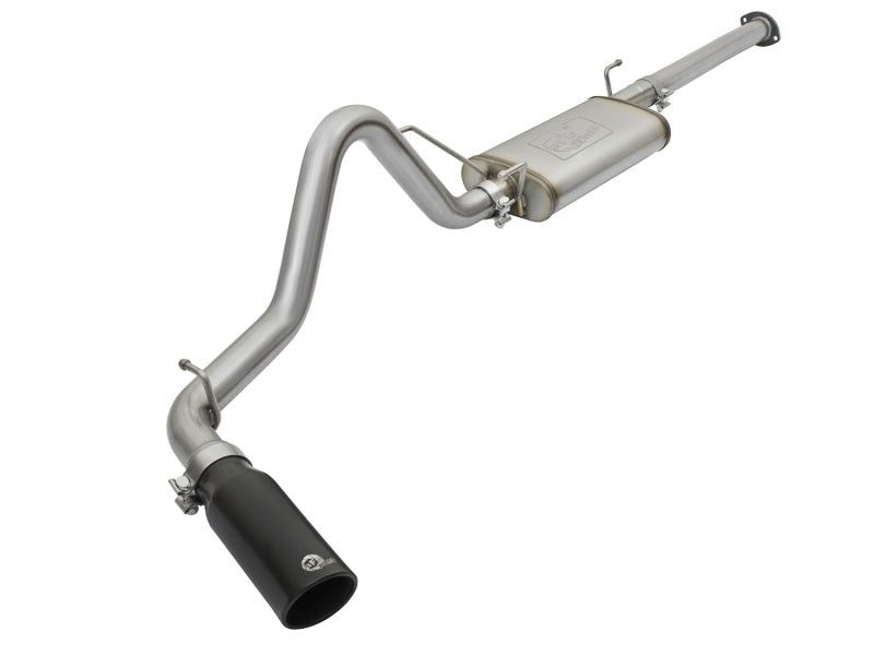 aFe MACHForce XP Cat Back SS Exhausts Black Tips 05-12 Toyota Tacoma L4-2.7L Secondary image