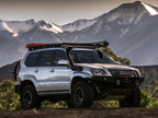 ICON 03-09 Lexus GX470 0-3.5in Stage 5 Suspension System w/Tubular UCA on rugged terrain