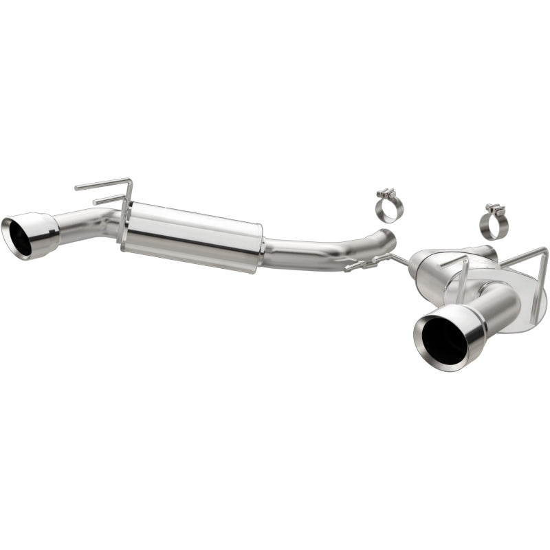 MagnaFlow Street Series Axle Back 14-15 Chevy Camaro 6.2L V8 SS Polished Dual Split Rear Exit Secondary image
