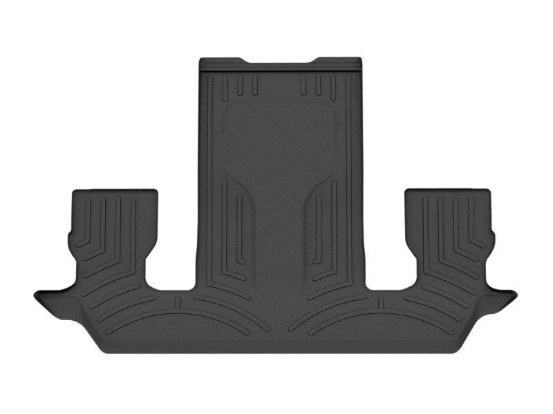 WeatherTech 2022 Ford Explorer/ ST Rear 2nd Row Bucket FloorLiner - Black Main image
