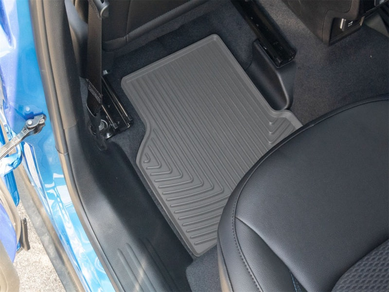 WeatherTech 17-26 Jeep Compass 2nd Row Rear All-Weather Floor Mats - Grey Secondary image