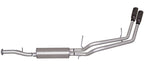 Gibson 07-12 Chevrolet Avalanche LS 5.3L 2.25in Cat-Back Dual Sport Exhaust - Aluminized for offroad performance upgrades.