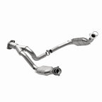 MagnaFlow Conv DF 07-08 Escalade 6.2 Driver Side OEM catalytic converter for offroad performance upgrades.