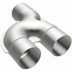 MagnaFlow Smooth Trans Y 2.50inch SS 90 deg. exhaust pipe.