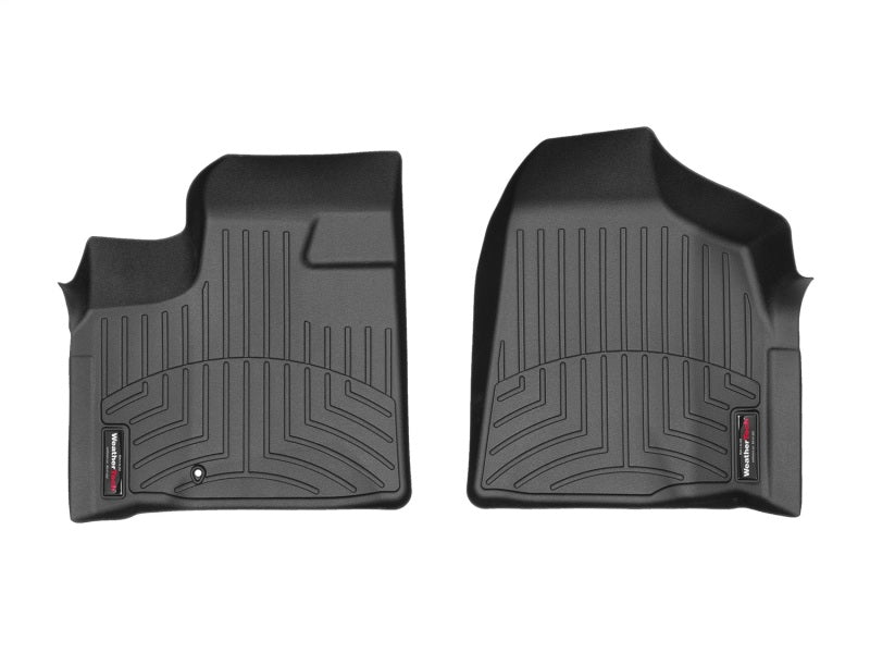 WeatherTech 08+ Chrysler Town & Country Front FloorLiner - Black Secondary image
