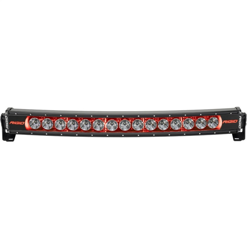 Rigid Industries Radiance+ Curved 30in. RGBW Light Bar for offroad lighting upgrades
