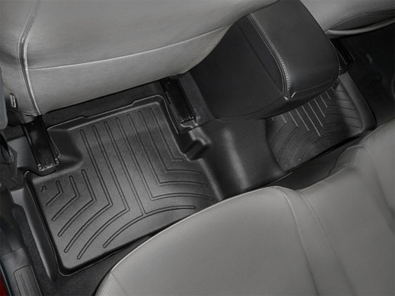 WeatherTech 10+ Mazda Mazda3 Rear FloorLiner - Black installed