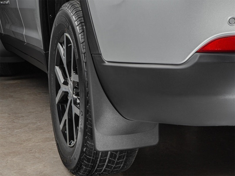 WeatherTech 2021+ Jeep Grand Cherokee L No Drill MudFlaps - Black Secondary image