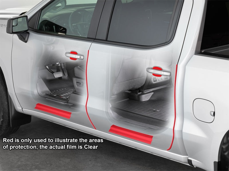 WeatherTech 2019+ Chevrolet Silverado 1500 Scratch Protection - Transparent Secondary image