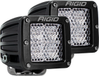 Rigid Industries Dually - 60 Deg. Lens - Set of 2 for offroad lighting