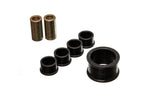 Energy Suspension 02-09 Nissan 350Z / 03-07 Infiniti G35 Coupe Black Rack and Pinion Bushing Set components