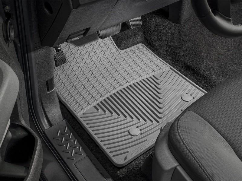 WeatherTech 03-10 Porsche Cayenne Front Rubber Mats - Grey Secondary image