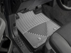 WT Rubber Mats - Rear - Grey for vehicle floor protection