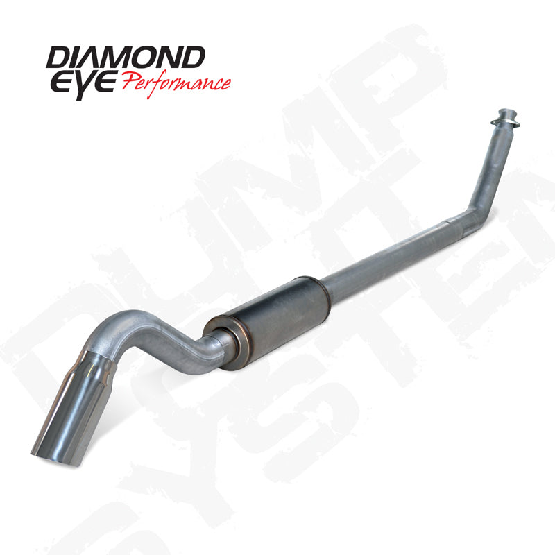 Diamond Eye 4in SS TURBO BACK SGL DUMP OUT 98.5-02 DODGE INCLUDING TIP Secondary image