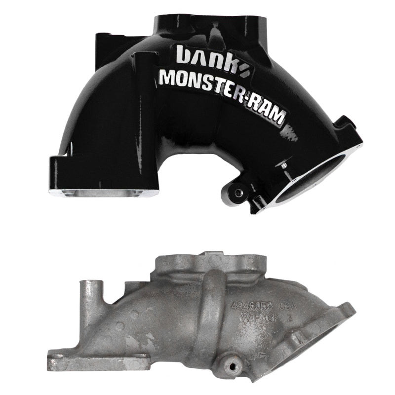 Banks Power 2007.5-2012 Ram 6.7L Monster-Ram Intake System Gen-2 w/Fuel Line - Black w/Heater System Secondary image
