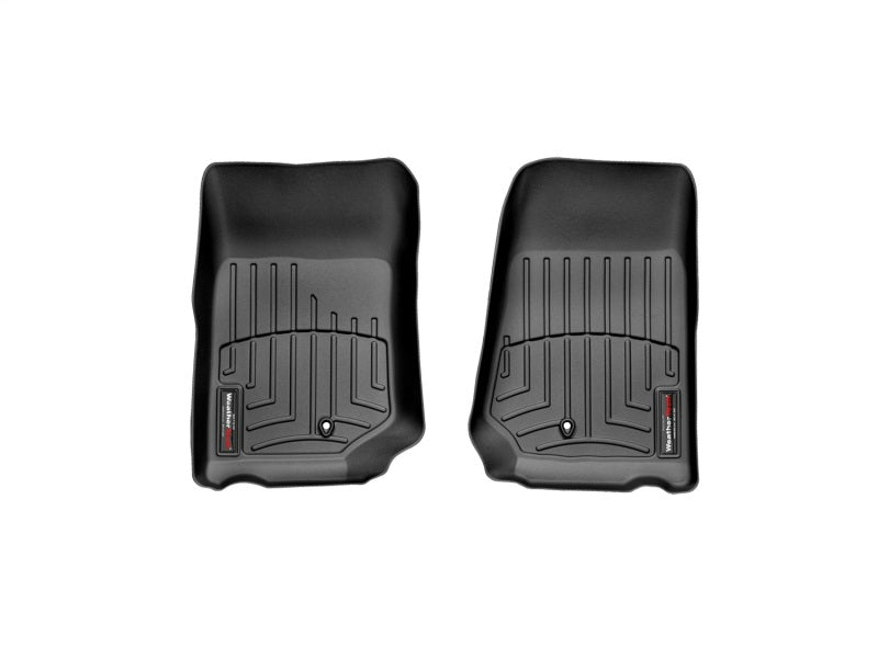 WeatherTech 07+ Jeep Wrangler Front FloorLiner - Black for offroad accessories