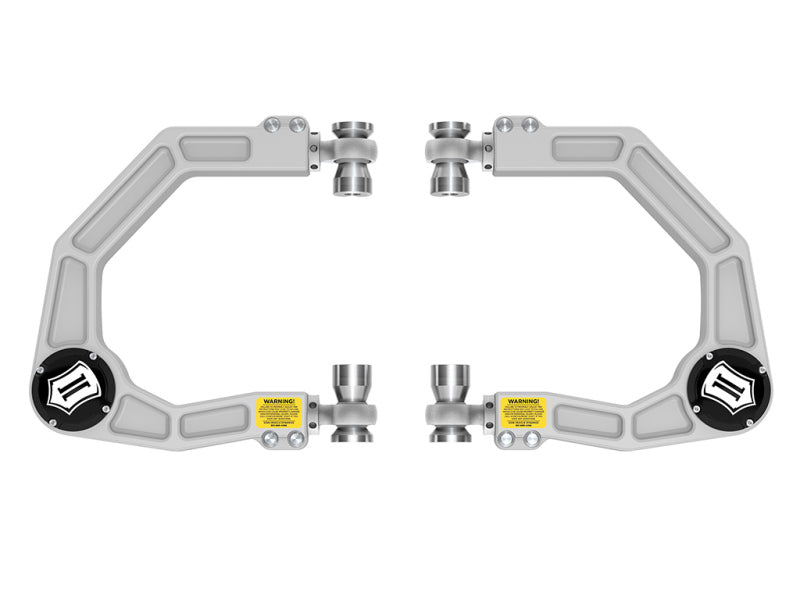 ICON 2021+ Ford Bronco Billet Upper Control Arm Delta Joint Kit, high-performance off road parts for 4x4 vehicles.