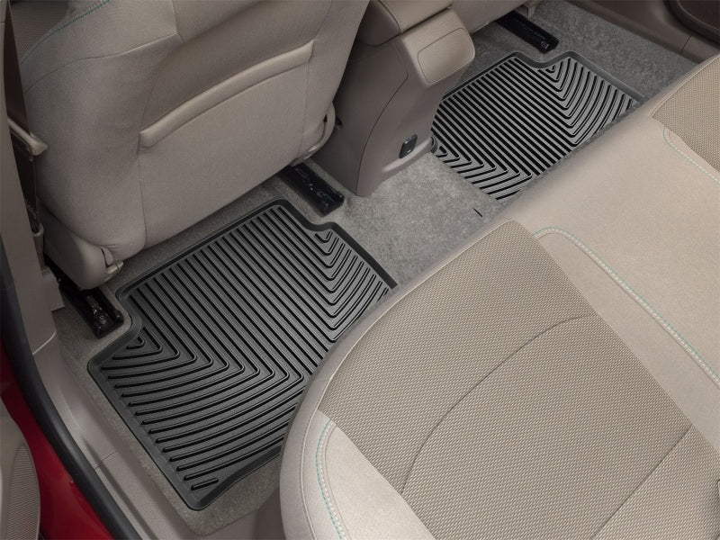 WeatherTech 2017+ Chevrolet Cruze Rear Rubber Mats - Black Secondary image