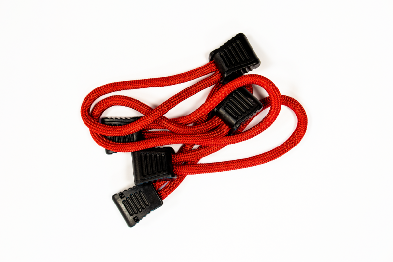 Fishbone Offroad Paracord Zipper Pulls 5 Pcs Red Secondary image