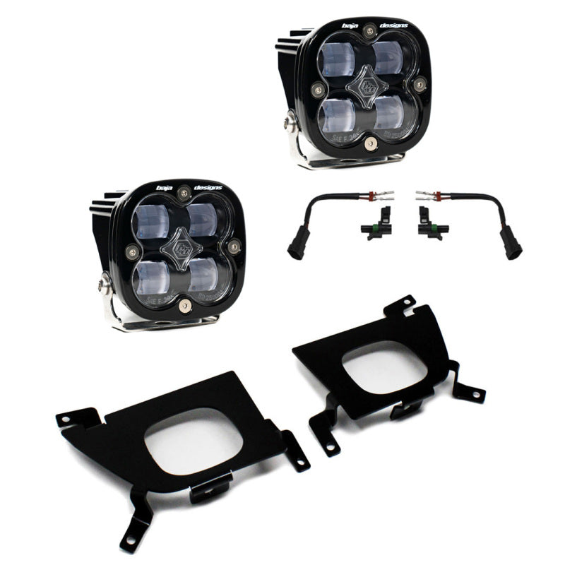 Baja Designs 2019+ Silverado Fog Pocket for Silverado 1500/2500/2500 HD FPK SAE with offroad lighting accessories.