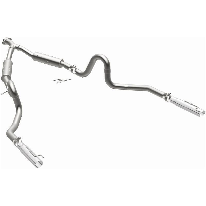 MagnaFlow Sys C/B Ford Mustang 3.8L V-6 99-04 cat-back exhaust system for enhanced performance and powerful sound.