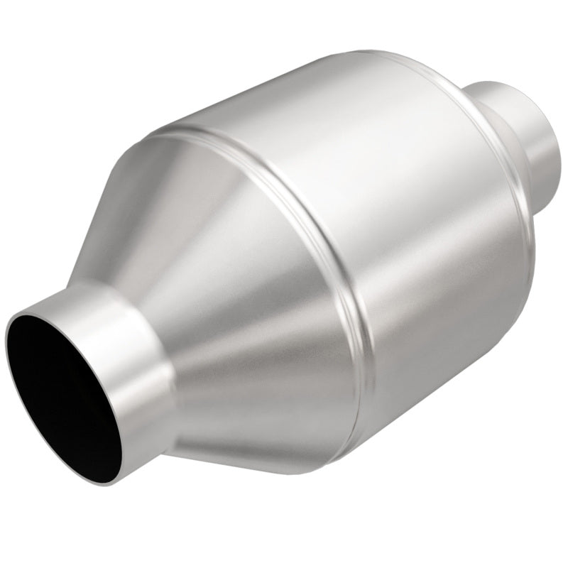MagnaFlow Conv Univ 2.25in Inlet/Outlet Center/Center Round 3in Body L x 5in W x 8.75in Overall L Main image