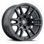 ICON Vector 6 17x8.5 6x5.5 0mm Offset 4.75in BS 106.1mm Bore Satin Black Wheel for offroad performance upgrades