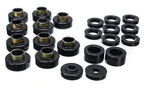 Energy Suspension CJ5-7 Body Mounts - Black for offroad upgrades
