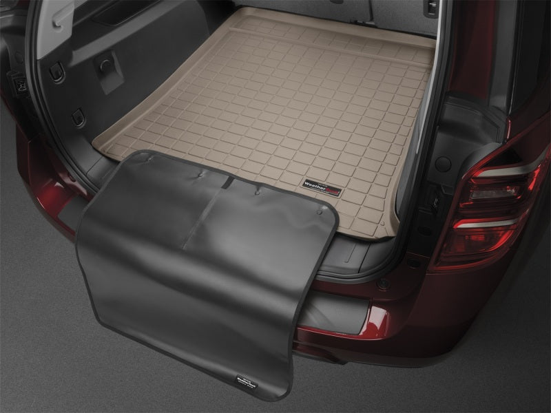 WeatherTech 25-25 Genesis GV80 Coup Trunk Cargo Liner w/Bumper Protector - Tan Secondary image