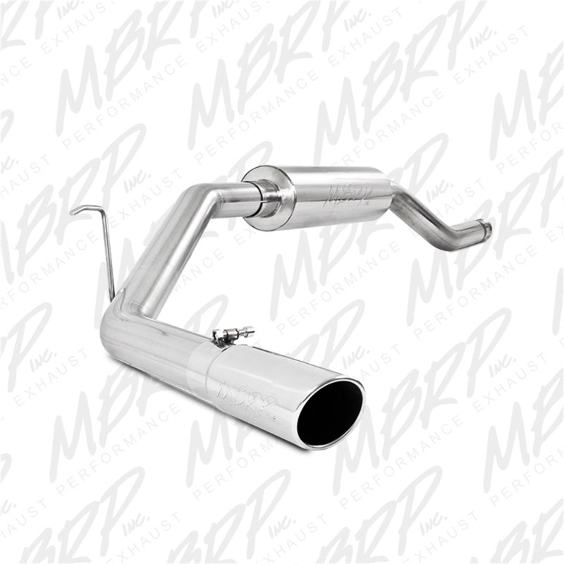 MBRP 00-06 Toyota Tundra All 4.7L Models Resonator Back Single Side Exit Aluminized Exhaust System Secondary image