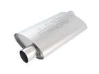 Borla Universal Pro-XS Muffler - Offset/Offset Oval 2.5in for performance offroad parts.