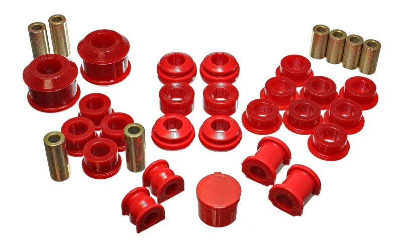 Energy Suspension 02-04 Acura RSX (includes Type S) Red Hyper-Flex Master Bushing Set Secondary image