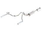 Borla 10-11 Toyota FJ Cruiser 4.0L 6cyl AT/MT SS Catback Exhaust for offroad performance upgrades