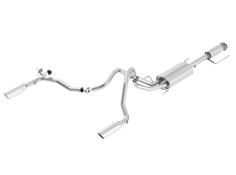 Borla 10-11 Toyota FJ Cruiser 4.0L 6cyl AT/MT SS Catback Exhaust for offroad performance upgrades