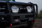 ARB Intensity IQ Driving Lights on offroad truck front