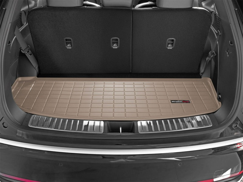 WeatherTech 2026 Hyundai Palisade Behind 3rd Row Cargo Liners - Tan Secondary image