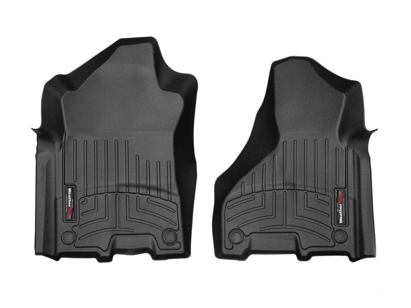 WeatherTech 2019+ RAM 2500/3500 Crew Cab/Mega Cab Front FloorLiner - Black for off road use Main image