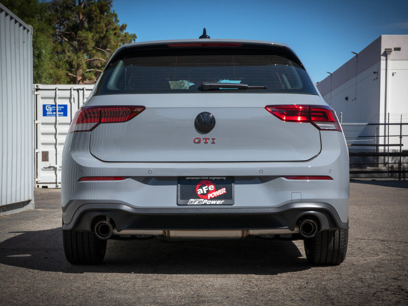 aFe 22-24 Volkswagen GTI MACH Force-Xp 3 to 2-1/2 IN Stainless Steel Cat-Back Exhaust w/Carbon Tips Secondary image