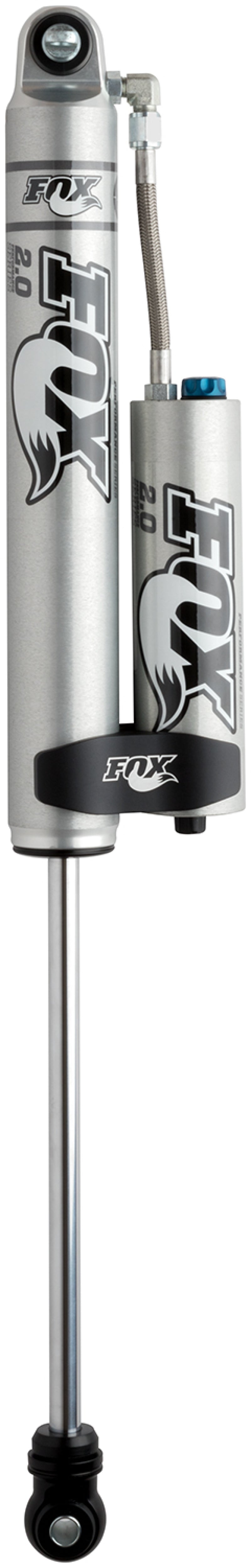 Fox 07+ Jeep JK 2.0 Factory Series 10.1in. Smooth Body R/R Rear Shock w/CD Adjuster / 2.5-4in. Lift.