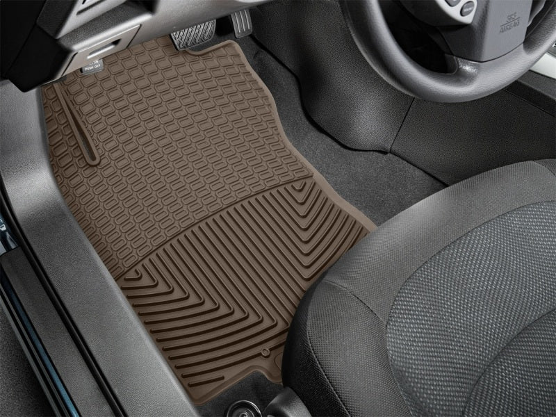 WeatherTech 2014+ Nissan Rogue (Also Fits Hybrid) Front Rubber Mats - Tan Secondary image