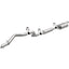 MagnaFlow 19+ Jeep Wrangler JL Overland Series Cat-Back Performance Exhaust System components for offroad performance upgrades.