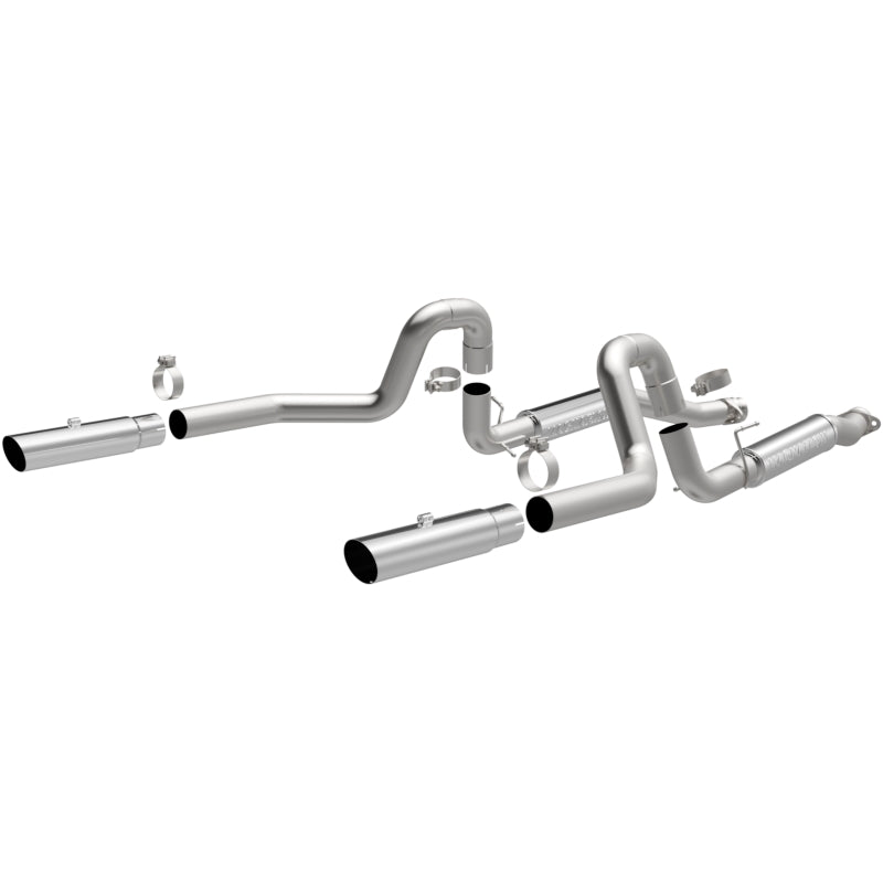 MagnaFlow 99-04 Mustang Mach 1 V8 4.6L Dual Split Rear Exit Stainless Cat-Back Performance Exhaust Secondary image