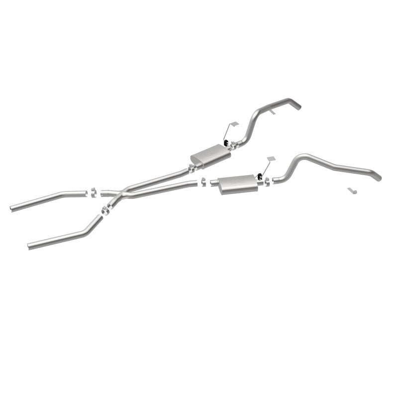 MagnaFlow Sys C/B 67-72 F-Body 2.50inch w/Tru-X exhaust system
