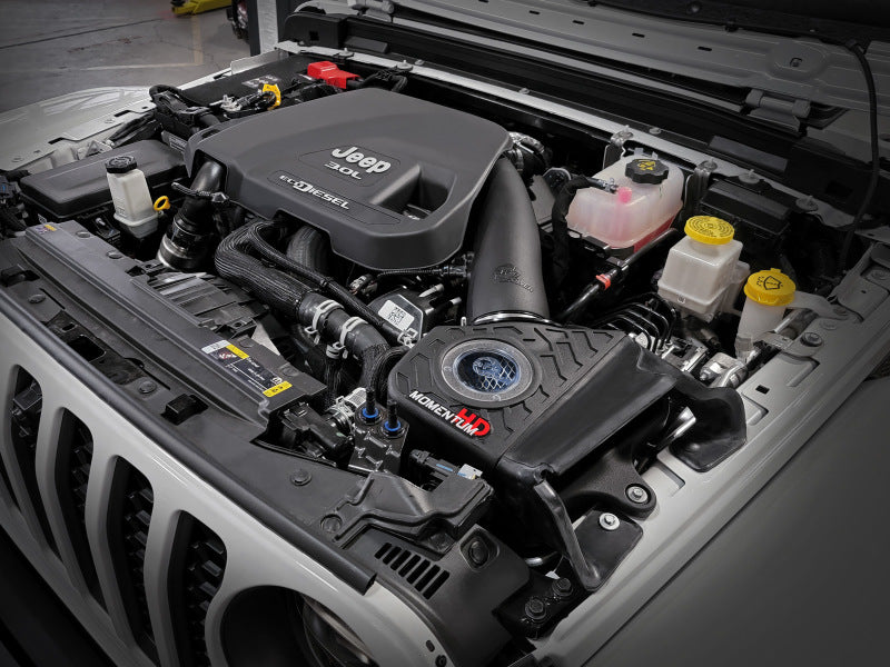 aFe 20-21 Jeep Wrangler (JL) V6-3.0L (td) Momentum HD Cold Air Intake System w/ Pro 10R Media Secondary image