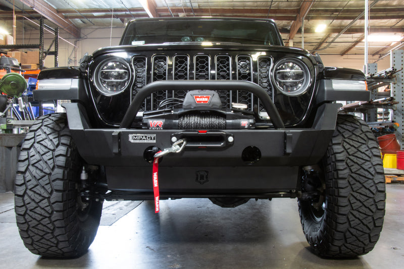 ICON 2018+ Jeep Wrangler JL / 2020+ JT Front Impact Bumper Mid Width Wings Secondary image