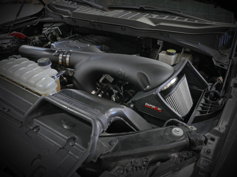 aFe Rapid Induction Cold Air Intake System w/Pro DRY S Filter 2021+ Ford F-150 V6-3.5L (tt) Secondary image