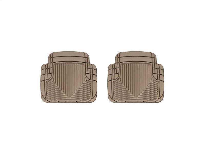 WeatherTech 99 BMW M3 Convertible Rear Rubber Mats - Tan Secondary image