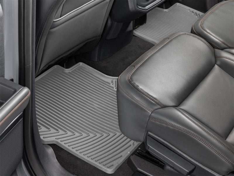 WeatherTech 25-26 Lincoln Navigator 2nd Row Rear All-Weather Floor Mats - Grey Secondary image